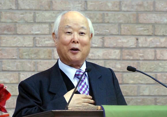 정성구 박사(전 총신대, 대신대 총장)