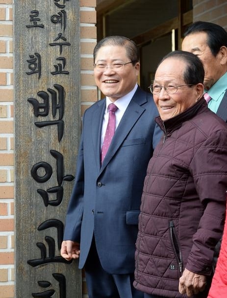 손병회 안수집사님과 함께