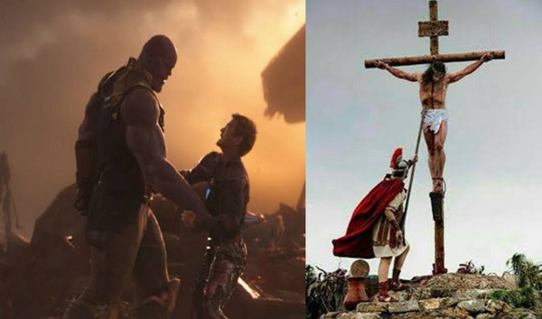 옆구리 치명상 / 인류를 위한 희생