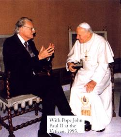   빌리 그래함과 교황 요한 바오로 2세