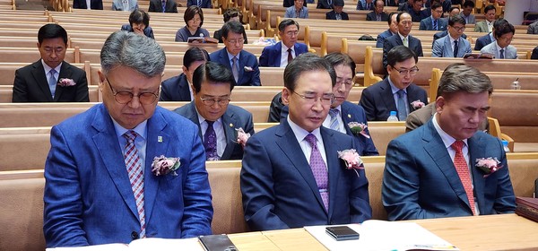   김종혁 총회장 될 뿐, 이승희 배광식 증경총회장