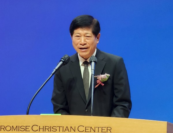   건강이 많이 회복된 배만석 목사