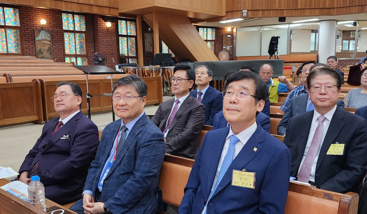  부총회장 후보와 설교자 