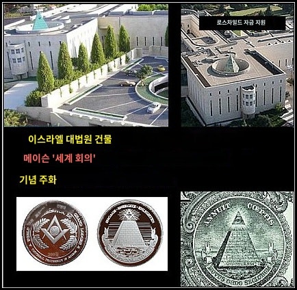   프리메이슨 건축은 이스라엘 대법원 건물에 사용되었다