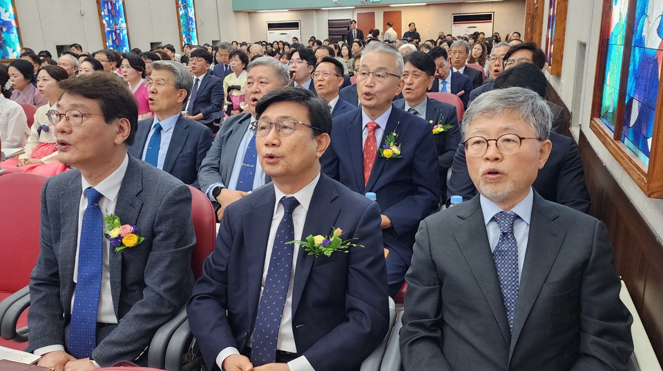  축사를 맡은 송태근 목사