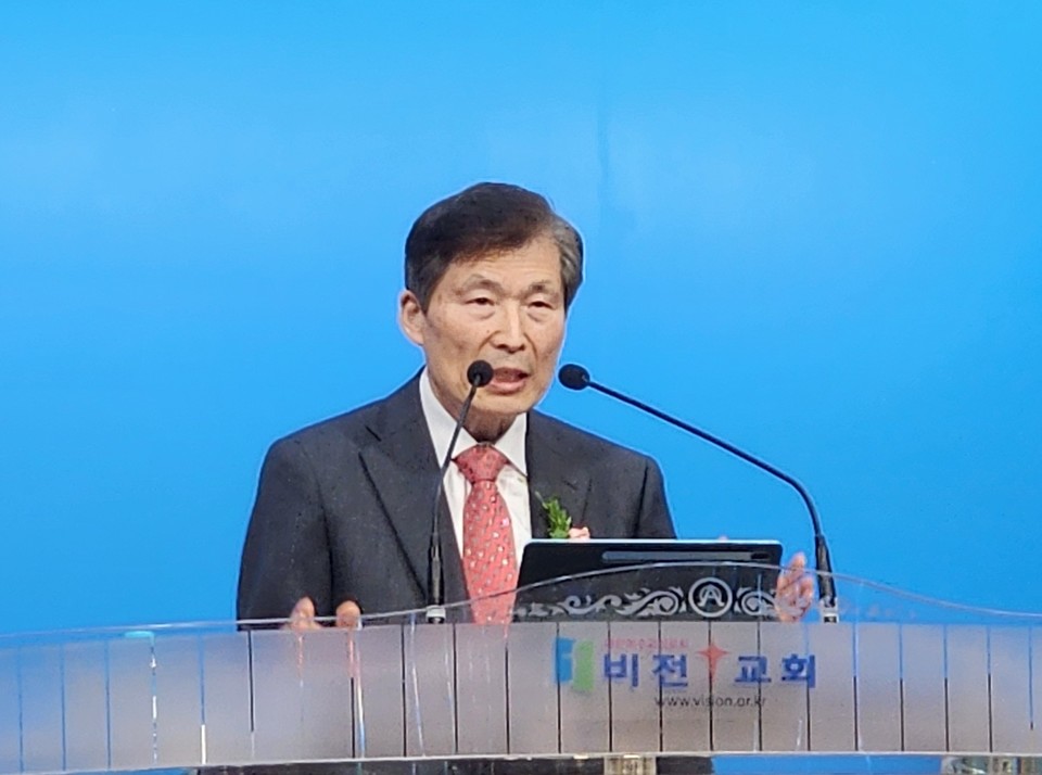 김응렬 노회장 설교