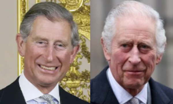 진짜 찰스왕(좌측: 황태자 시절)과 가짜 찰스왕을 비교한 짤이다.얼굴의 모든 부분이 다 틀림을 알 수 있다.