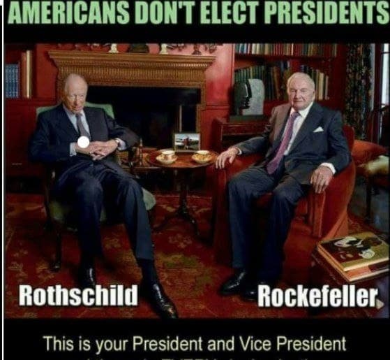 전 세계를 사실상 접수한 딥스의 두 거물 왕초, 로스차일드와 록펠러다. 로스차일드가 이 지구 대통령이라면 록펠러는 부통령이다. 이 두 카자리안 마피아 왕초에게 세계가 다 넘어간 것이 팩트다.