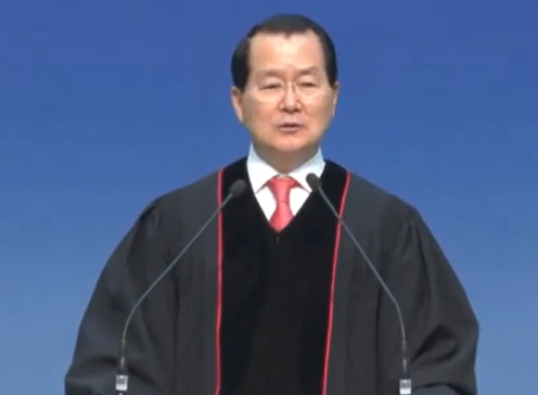  광신대학교 신임 총장으로 선출된 박은식 목사(광주서현교회)