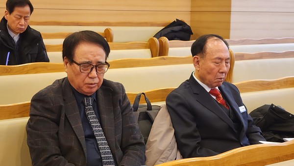  이재천 장로와 박영수 장로