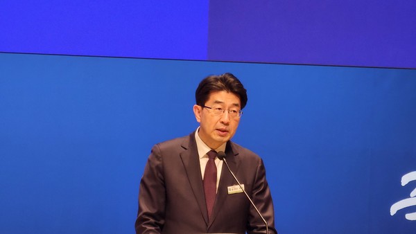  서북협 기도와 전도운동 행사 안내하는 윤영민 목사